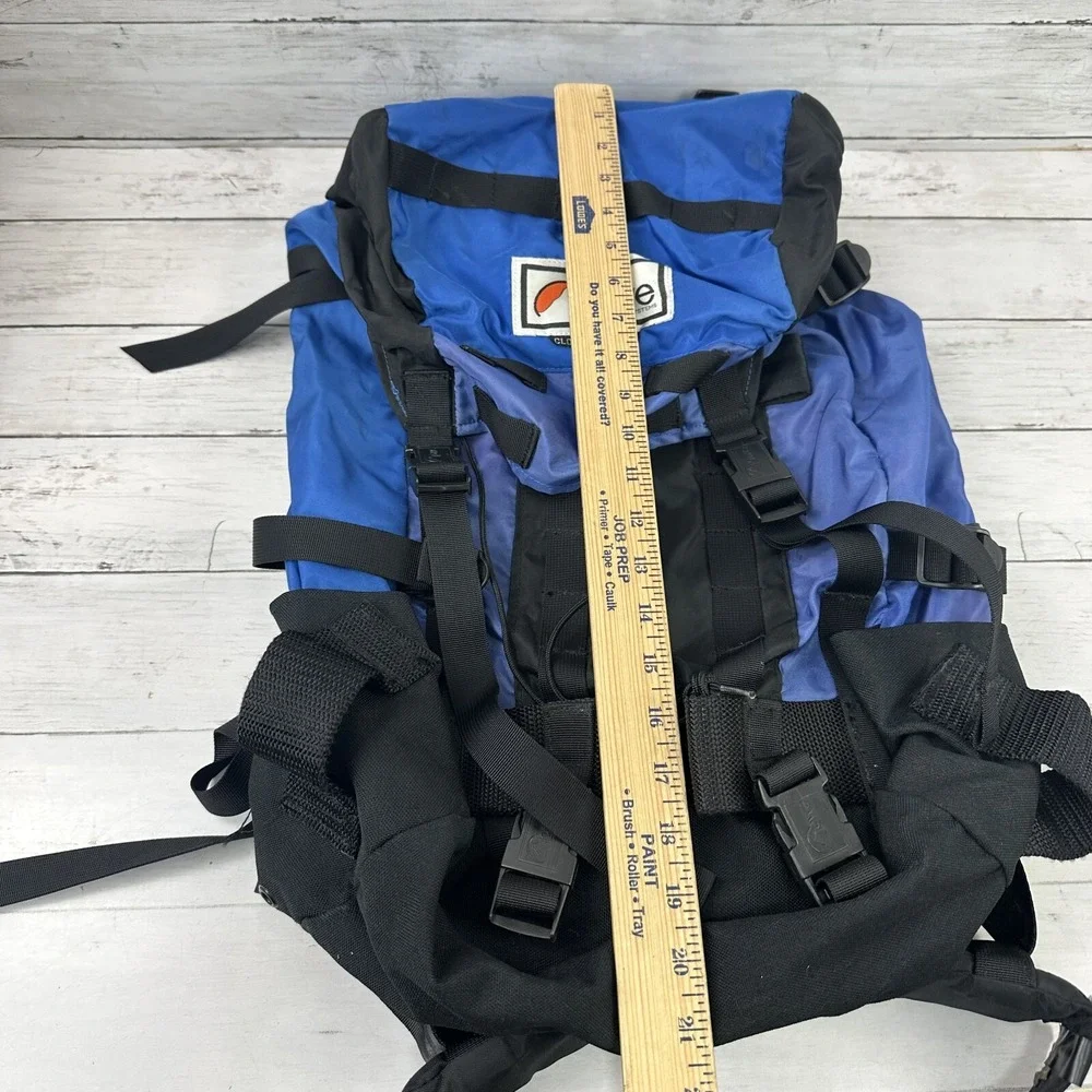 Vintage Lowe Alpine Systems Cloud Walker II Hiking Backpack Blue/Black‎
